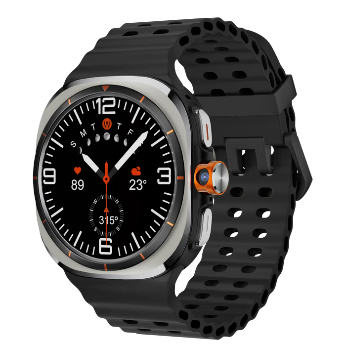 TUTT U8 Ultra 4G Android Smartwatch | AMOLED | GPS | Health & Connectivity Tools | 3GB+32GB | 180 Rotating Camera