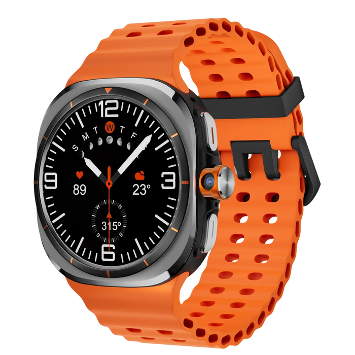 TUTT U8 Ultra 4G Android Smartwatch | AMOLED | GPS | Health & Connectivity Tools | 3GB+32GB | 180 Rotating Camera - TUTT