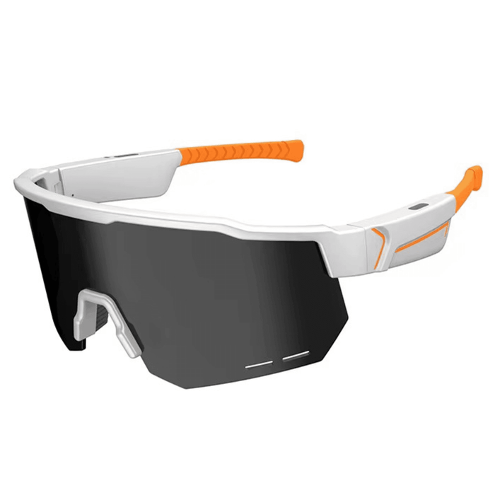 TUTT Bluetooth Smart Sunglasses For Cycling | AI Voice Assistance Call & Music | Dual Microphone | HD UV400 Protection | Anti Blue Ray | E18 + Blue-Ray Test Kit