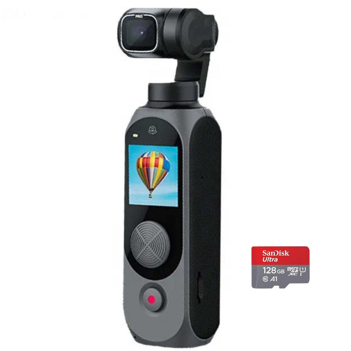 FIMI Palm 2 Pro (Upgraded) 3-axis Handheld Stabilized Gimbal Pocket Camera 1/2 Inch, Sensor 4K 30fps 160 Minute Mechanical Stabilization 128GB SD Sold by TUTT - TUTT
