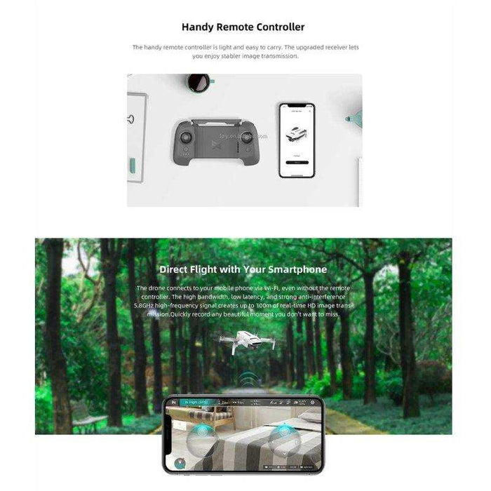 FIMI X8 MINI V2 GPS Drone with 4K Camera Professional 245g ultra-lightweight 31 Mins Flight Time 9KM Video Transmission, 3-Axis Gimbal 2 Intelligent Batteries 128GB | TUTT - TUTT