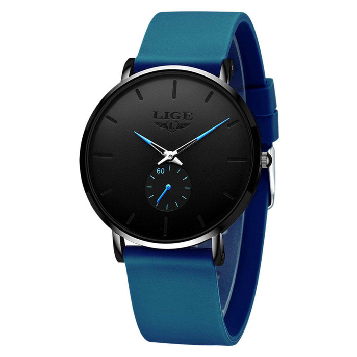 LIGE Men's Classic Quartz Watch | Ultra-thin | Waterproof 3ATM and scratch resistance surface | TUTT Exclusive - TUTT