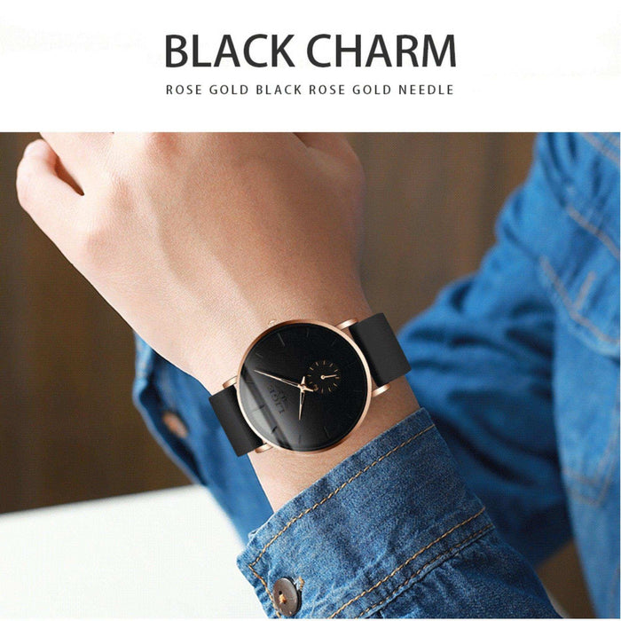 LIGE Men's Classic Quartz Watch | Ultra-thin | Waterproof 3ATM and scratch resistance surface | TUTT Exclusive - TUTT