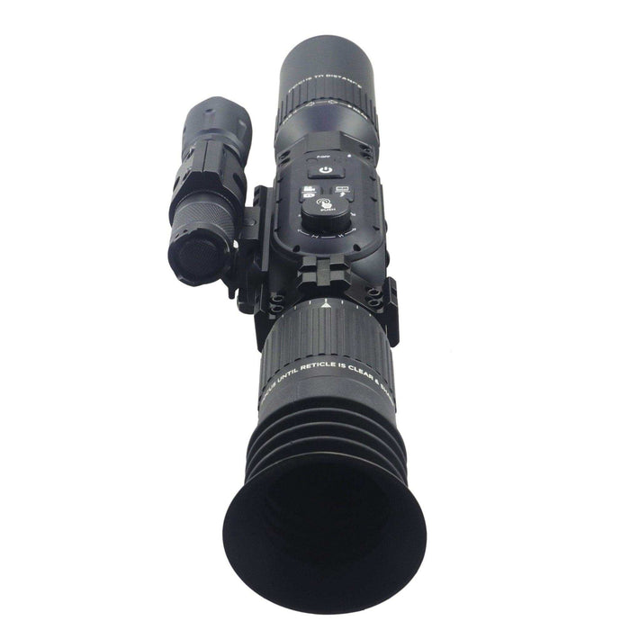 Tactical Night Vision Scope Monocular 3-24X Sony 4K Sensor Digital Day/Night WiFi iOS & Android - TUTT