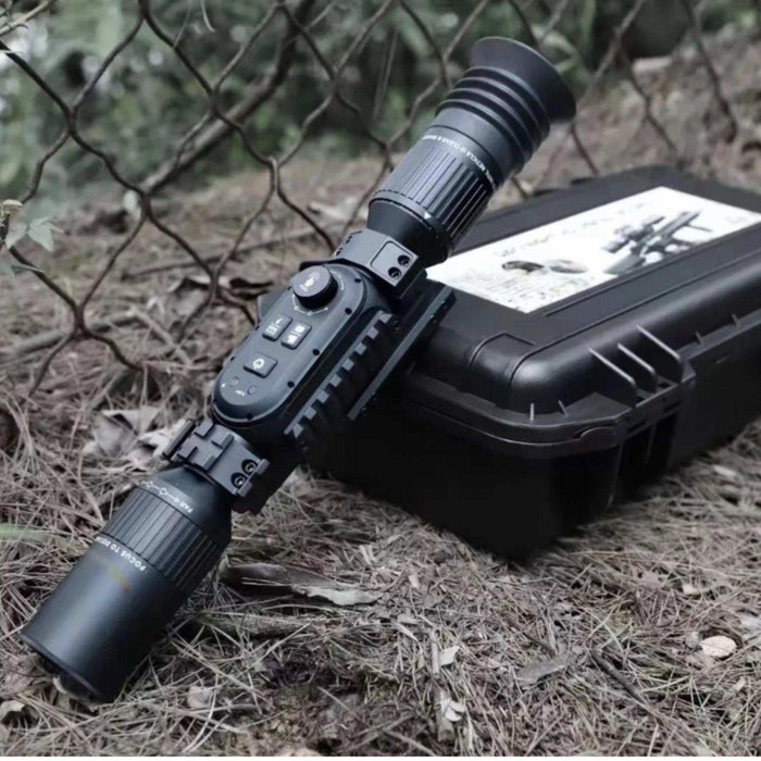 Tactical Night Vision Scope Monocular 3-24X Sony 4K Sensor Digital Day/Night WiFi iOS & Android - TUTT