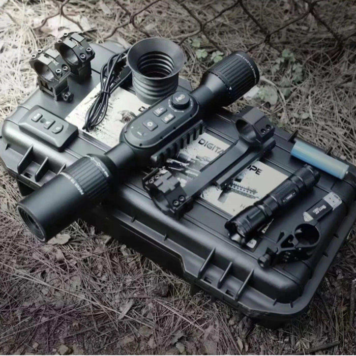 Tactical Night Vision Scope Monocular 3-24X Sony 4K Sensor Digital Day/Night WiFi iOS & Android - TUTT
