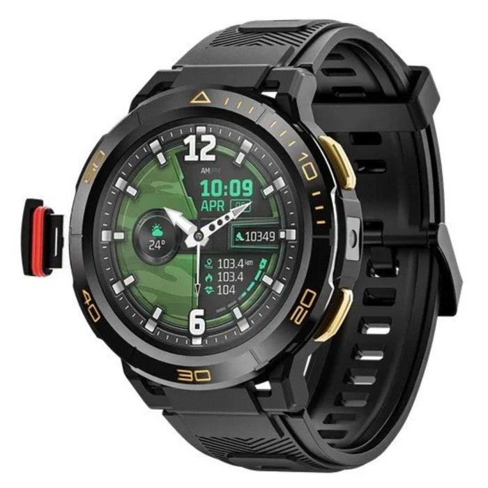 TUTT ZL1 Rugged Android AMOLED Smart Watch 4G GPS | 2MP HD Camera | IP68 1 ATM | 2GB-16GB ROM | Titanium Alloy - TUTT