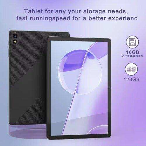 TUTT 11” Tablet Android 14 Keyboard, Mouse, Case, Stylus | 128GB ROM+16GB RAM Dual Camera 128GB SanDisk X9 - TUTT