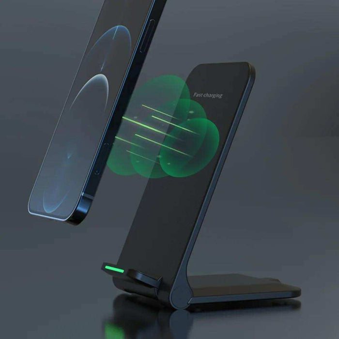TUTT 15W Wireless Foldable Charger Stand Pad Compatible with iPhone - TUTT