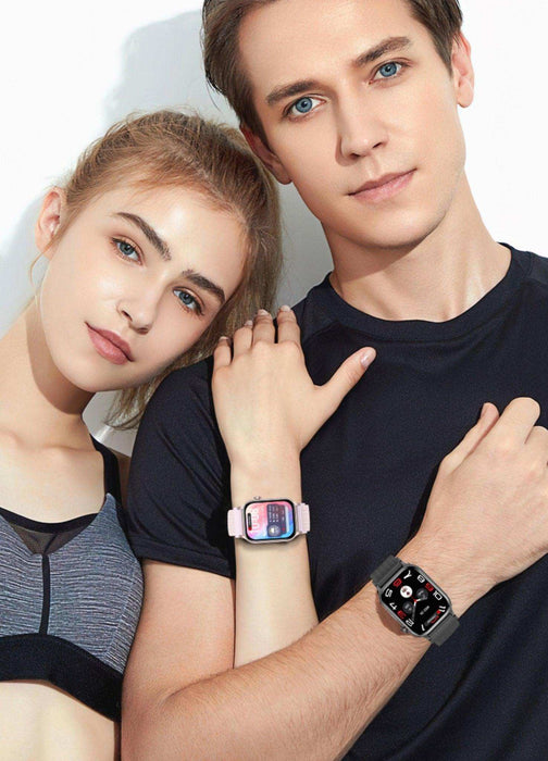 TUTT Smartwatch for Men Women 1.95” AMOLED Screen | Flashlight BT Call Health and Fitness Tracking | K8 Smart Watchht BT Call Health and Fitness Tracking | K8 Smart Watch - TUTT