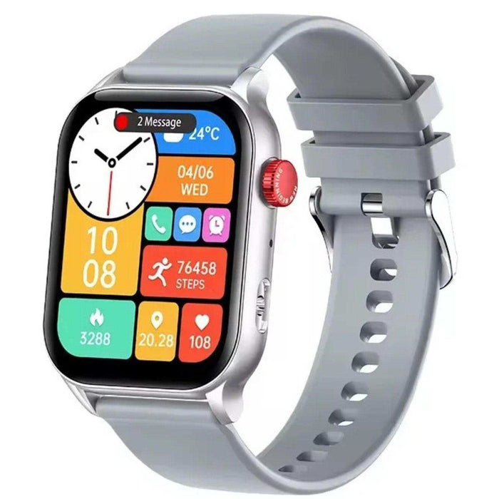 TUTT Smartwatch for Men Women 1.95” AMOLED Screen | Flashlight BT Call Health and Fitness Tracking | K8 Smart Watchht BT Call Health and Fitness Tracking | K8 Smart Watch - TUTT