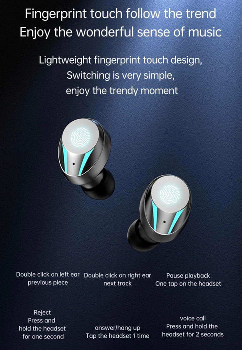 TUTT 2 in 1 Outdoor Waterproof Mini Speaker with Earbuds LED Lighting with Hook | TWS Earbuds Wireless with Portable Mini Speaker | for Picnic Travel Biking Hiking - TUTT