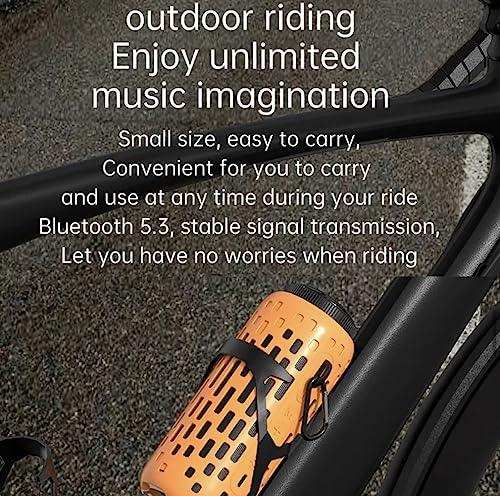 TUTT 2 in 1 Outdoor Waterproof Mini Speaker with Earbuds LED Lighting with Hook | TWS Earbuds Wireless with Portable Mini Speaker | for Picnic Travel Biking Hiking - TUTT