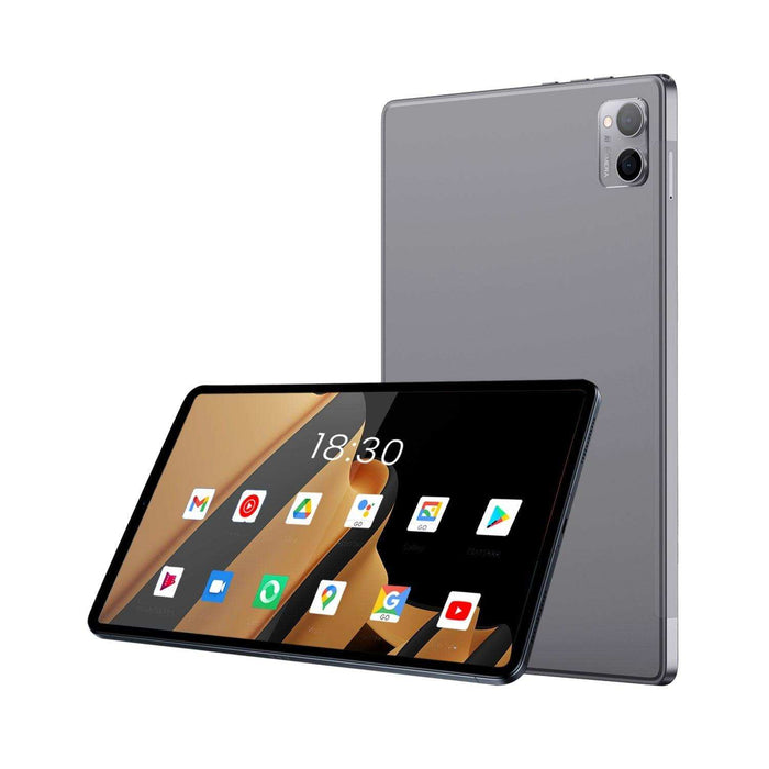 TUTT 2 in 1 P98 10.4” Tablet LTE 4G SIM card WiFi FHD Android 13 with Keyboard, Case, Stylus, 128GB +8GB RAM, 13/5MP Dual Camera Octa-Core | 128GB SanDisk Extreme 3-in-1 SD/TF Kit - TUTT