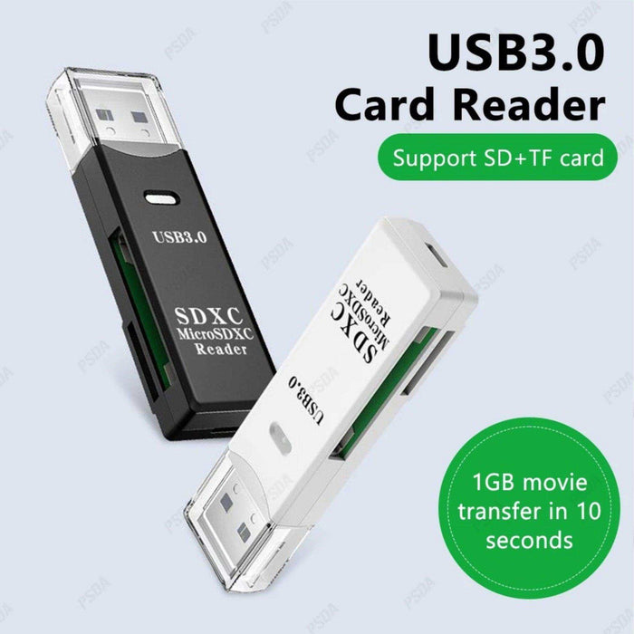TUTT 3 in 1 | SanDisk 64/128/256/512GB 1TB Ultra microSDXC MicroSD Memory Card Up to 120MB/s, Full HD A1 + Lightning to SD Card iPhone iPad + 2-in-1 SD Card Reader USB3.0 5Gbps - TUTT