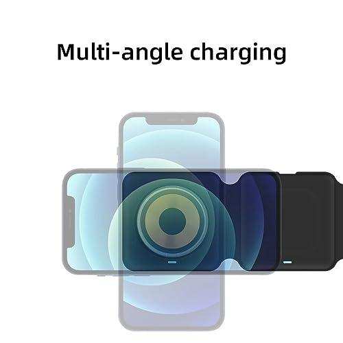 TUTT 3 in 1 Wireless Magnetic Foldable Charger Station Compatible with iPhone - TUTT