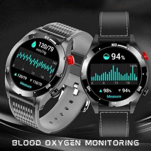 TUTT Sport Smartwatch AMOLED Screen Titanium Alloy BT Call AI Voice | Activity Fitness Tracker Smart Watch for Men Women - TUTT