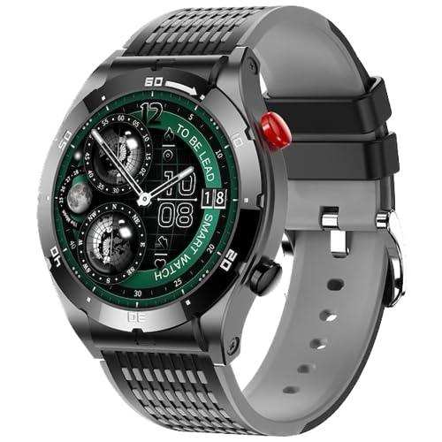 TUTT Sport Smartwatch AMOLED Screen Titanium Alloy BT Call AI Voice | Activity Fitness Tracker Smart Watch for Men Women - TUTT