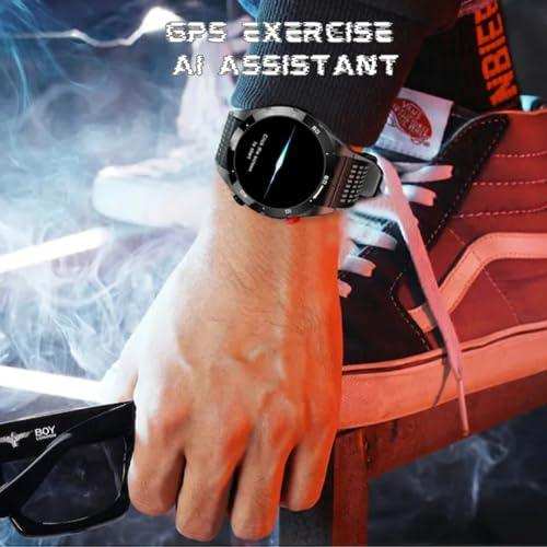 TUTT Sport Smartwatch AMOLED Screen Titanium Alloy BT Call AI Voice | Activity Fitness Tracker Smart Watch for Men Women - TUTT
