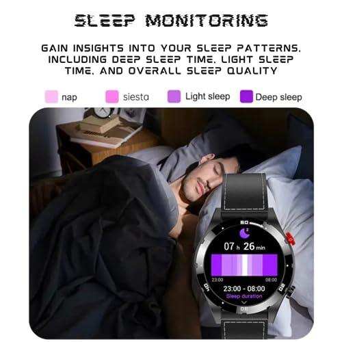 TUTT Sport Smartwatch AMOLED Screen Titanium Alloy BT Call AI Voice | Activity Fitness Tracker Smart Watch for Men Women - TUTT