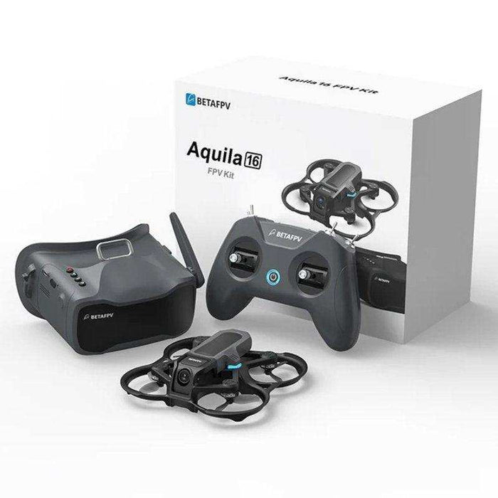 Aquila16 BETAFPV Brushless Quadcopter with Goggles Fly Indoor and Outdoor 3 speeds with SLOW/MID/FAST. With Turtle Mode Full Combo With 2 Batteries - TUTT