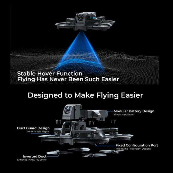 Aquila16 BETAFPV Brushless Quadcopter with Goggles Fly Indoor and Outdoor 3 speeds with SLOW/MID/FAST. With Turtle Mode Full Combo With 2 Batteries - TUTT