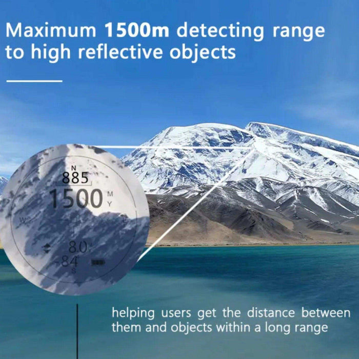 TUTT B20 Laser Range Finder Binocular 8x40 5-1500m hunting marine binocular - TUTT