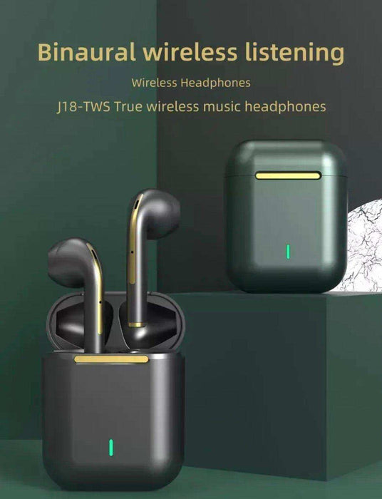 TUTT Classic Wireless Earbuds, Mini Bluetooth 5.3 Headphones HiFi Stereo, Wireless Earphones with ENC Noise Cancelling Mic, Touch Control, Type-C Charging, IPX7 Waterproof in Ear - TUTT