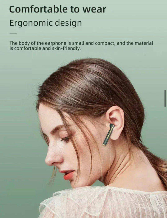 TUTT Classic Wireless Earbuds, Mini Bluetooth 5.3 Headphones HiFi Stereo, Wireless Earphones with ENC Noise Cancelling Mic, Touch Control, Type-C Charging, IPX7 Waterproof in Ear - TUTT