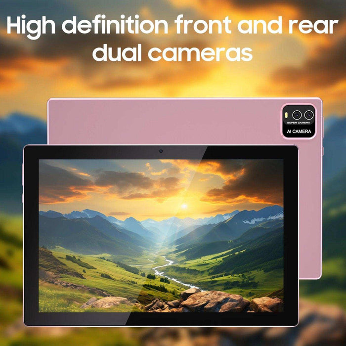 TUTT 10” Tablet Android 13 Keyboard, Mouse, Case, Stylus, 128GB ROM+12GB RAM | Dual Camera CP20 128GB SanDisk - TUTT