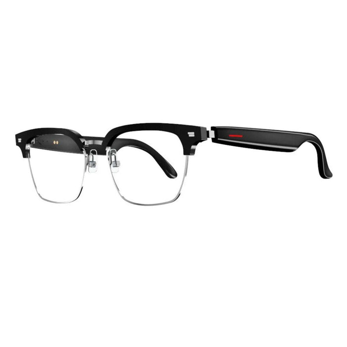TUTT Bluetooth Smart Glasses Anti-Blue Ray UV | Wireless Call & Music AI Voice | Replaceable Lenses With Prescription - TUTT