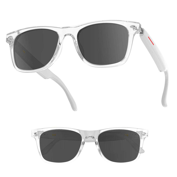 TUTT Bluetooth Smart Glasses Anti-Blue Ray UV | Wireless Call & Music AI Voice & Camera Control Sunglasses | E13 Test Kit | Replaceable With Prescription - TUTT