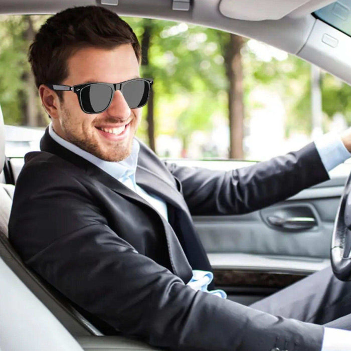 TUTT Bluetooth Smart Sunglasses | AI Voice Assistance Call & Music & Camera Control | HD UV Protection Anti Blue Ray | E13 Test Kit Gift - TUTT