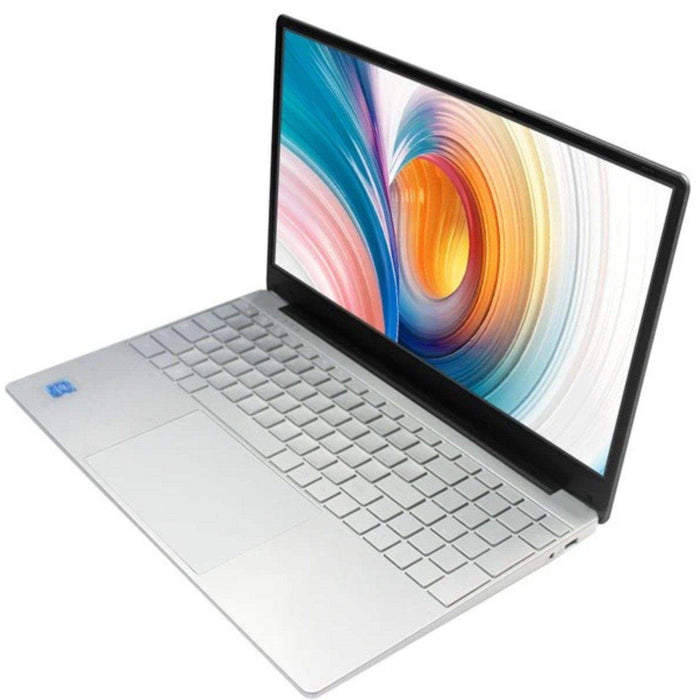TUTT E156S 15.6" IPS Laptop Silver (1 TB SSD/ 12 GB RAM) | Intel® J4125 CPU, Dual-band 2.4G/5G WIFI BacklitKeyboard | Windows 10 Pro with Mouse - TUTT