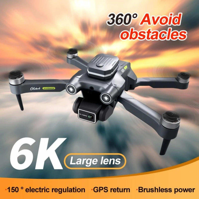 TUTT H25 4K HD GPS Mini Drone for Foldable RC Quadcopter, 5G Transmission 20 Flight Time, Brushless Motor, Auto return, Follow & Orbit & Pointway Intelligence 3D Flip Modes 2* Batt - TUTT