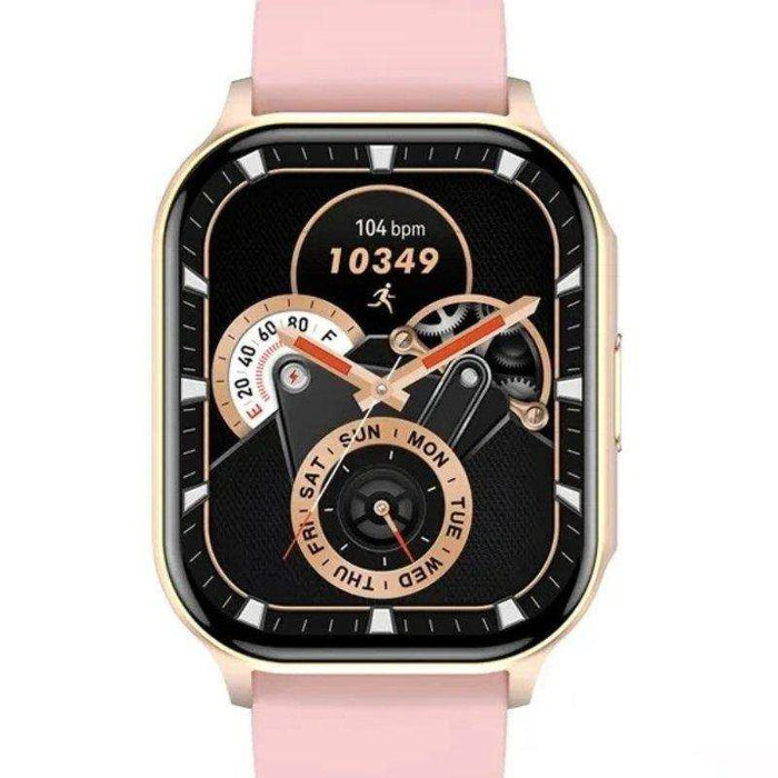 TUTT Classic Smartwatch AMOLED 2.04” Screen | GPS Exercise SpO2 Stress & Sleep Monitoring Calorie & Activity Tracker IP67 Men Women Smart Watch Two Straps Steel+ Rubber H6 - TUTT
