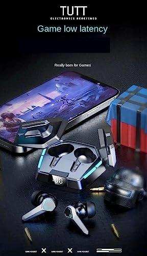 TUTT JX10 TWS Wireless Earbud  Gaming BT 5.3 | Headset Sport LED Display | Noise Cancelling  Earphones  for Pro Gamers - TUTT