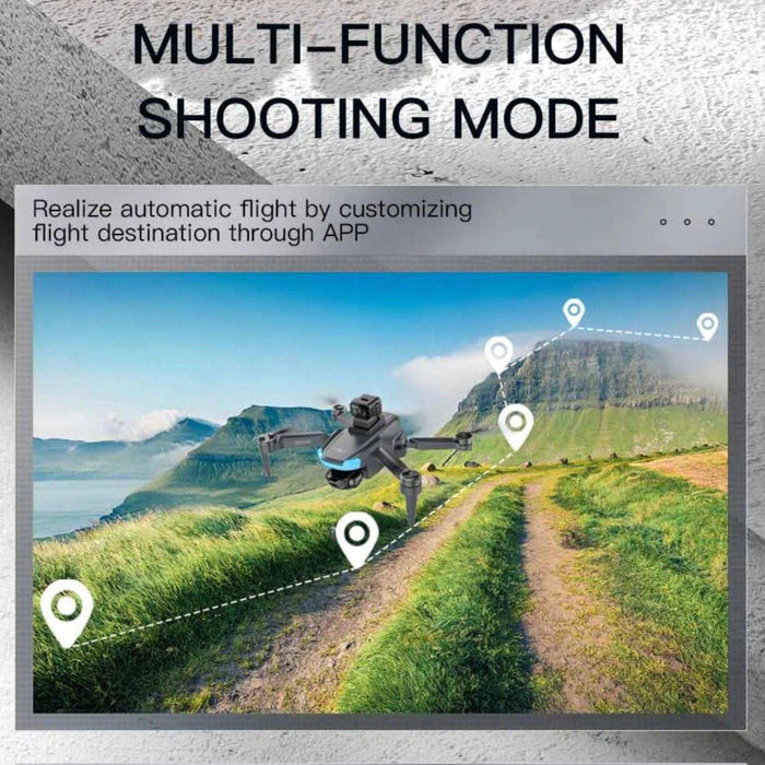 TUTT KF110 Professional 5G MINI Drone Dual 4K Cameras Optical Flow Mechanical + EIS Stabilization 226g Brushless Motor Laser Obstacle Avoidance Follow/Orbit/Waypoint Modes 2* Batteries - TUTT