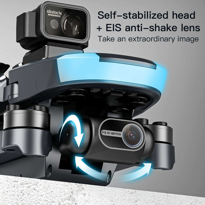 TUTT KF110 Professional 5G MINI Drone Dual 4K Cameras Optical Flow Mechanical + EIS Stabilization 226g Brushless Motor Laser Obstacle Avoidance Follow/Orbit/Waypoint Modes 2* Batteries - TUTT