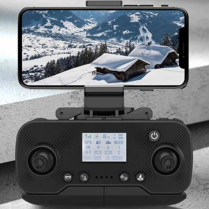 TUTT KF110 Professional 5G MINI Drone Dual 4K Cameras Optical Flow Mechanical + EIS Stabilization 226g Brushless Motor Laser Obstacle Avoidance Follow/Orbit/Waypoint Modes 2* Batteries - TUTT