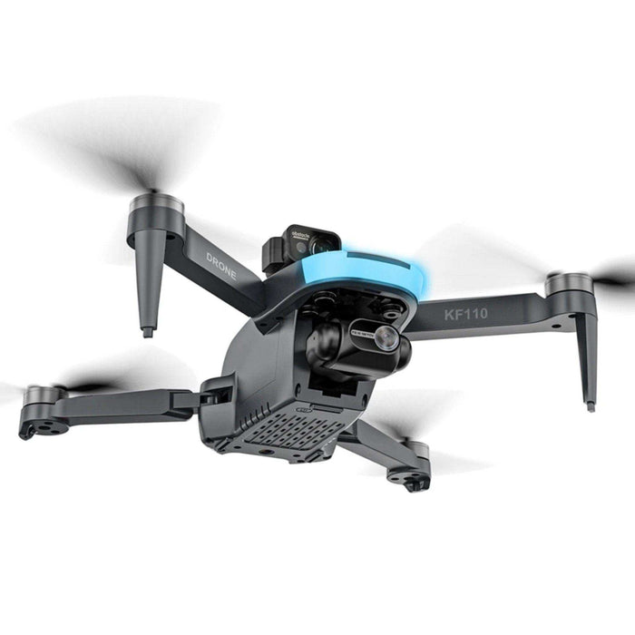 TUTT KF110 Professional 5G MINI Drone Dual 4K Cameras Optical Flow Mechanical + EIS Stabilization 226g Brushless Motor Laser Obstacle Avoidance Follow/Orbit/Waypoint Modes 2* Batteries - TUTT