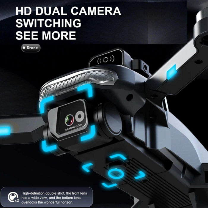 TUTT KF613 5G WiFi GPS Mini Drone Brushless Motor RC Quadcopter 4K HD Camera Obstacle Avoidance Gimbal Intelligence Follow Me and Orbit Modes Quadcopter 2* Batteries - TUTT
