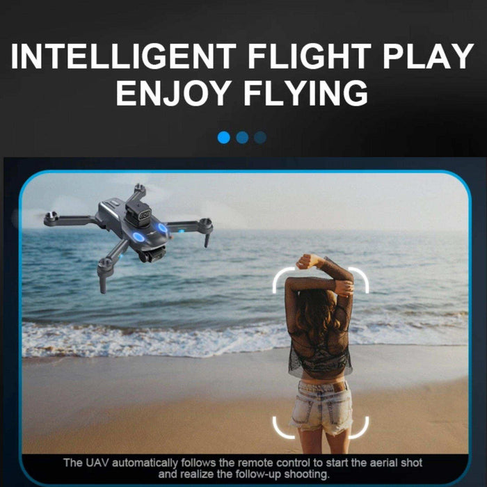TUTT KF613 5G WiFi GPS Mini Drone Brushless Motor RC Quadcopter 4K HD Camera Obstacle Avoidance Gimbal Intelligence Follow Me and Orbit Modes Quadcopter 2* Batteries - TUTT