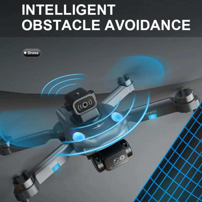 TUTT KF613 5G WiFi GPS Mini Drone Brushless Motor RC Quadcopter 4K HD Camera Obstacle Avoidance Gimbal Intelligence Follow Me and Orbit Modes Quadcopter 2* Batteries - TUTT