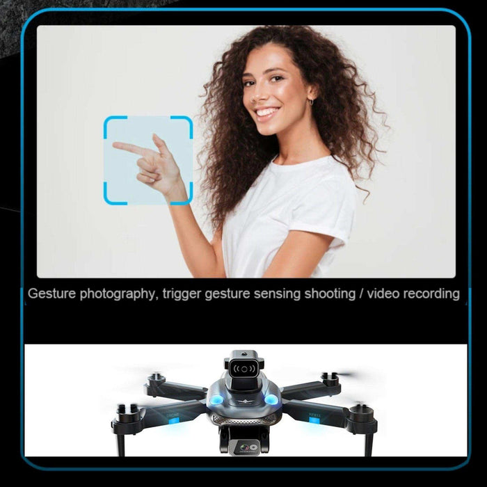 TUTT KF613 5G WiFi GPS Mini Drone Brushless Motor RC Quadcopter 4K HD Camera Obstacle Avoidance Gimbal Intelligence Follow Me and Orbit Modes Quadcopter 2* Batteries - TUTT
