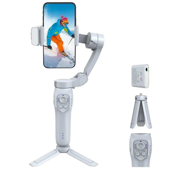TUTT L7C Pro + AI Module | 3 Axis Smartphone Selfie Stick Phone Gimbal Stabilizer | Auto Face Tracking - TUTT