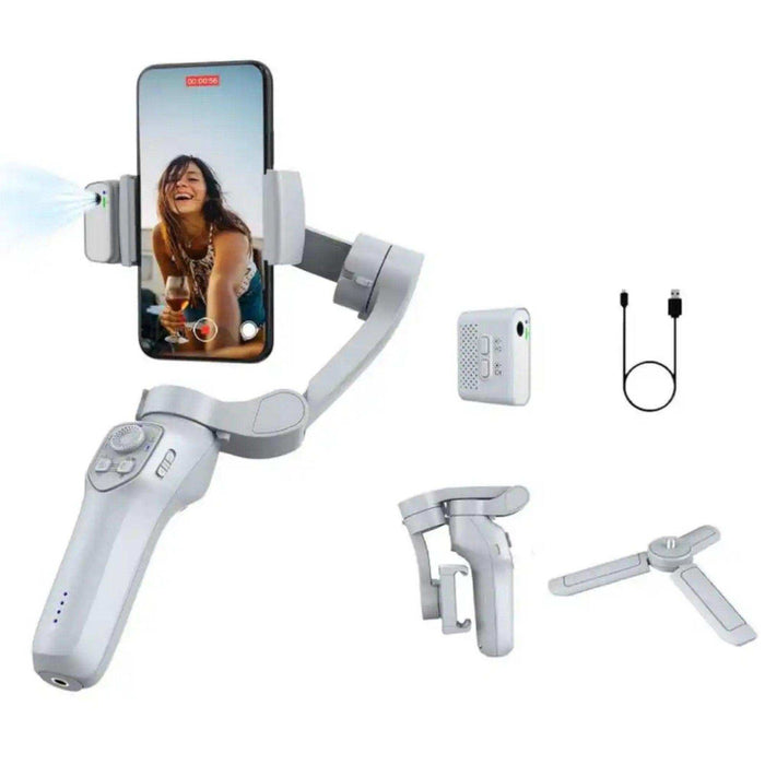 TUTT L7C Pro + AI Module | 3 Axis Smartphone Selfie Stick Phone Gimbal Stabilizer | Auto Face Tracking - TUTT