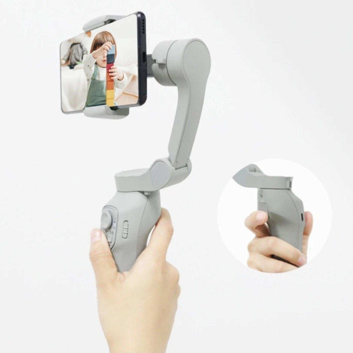 TUTT L7C Pro + AI Module | 3 Axis Smartphone Selfie Stick Phone Gimbal Stabilizer | Auto Face Tracking - TUTT