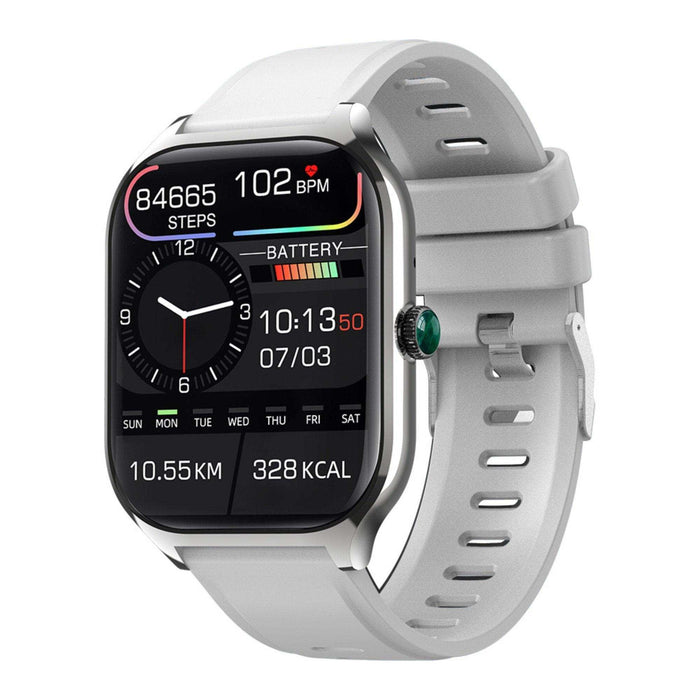 TUTT LX7 Smart Watch for Men and Women, 2.01” Dial, Waterproof, Bluetooth Calling, Blood Oxygen & Heart Rate Monitor - TUTT