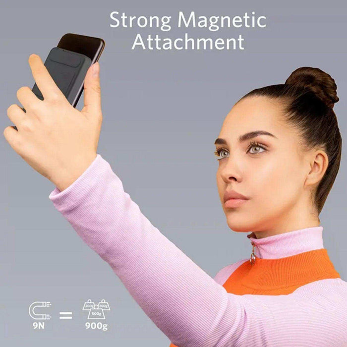 TUTT Magnetic Wireless Portable Power Bank for iPhone 10000mAh Mag-Safe Battery Pack PD 22.5W Fast Charging, Foldable Wireless USB-C LED Display iPhone 15/14/13/12/Pro/Mini/Pro Max - TUTT